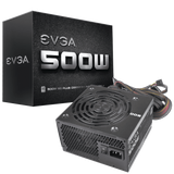 EVGA 500 W1 80+, 500W 3 Year Warranty Power Supply 100 W1 0500 KR