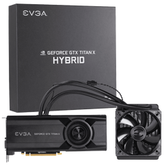 EVGA GeForce GTX Titan X Hybrid 12 GB GDDR5 Air Water Hybrid Graphics Card 12G P4 1999 KR